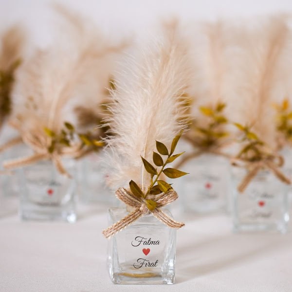 Kare Cam Şişede Limon Kolonyası