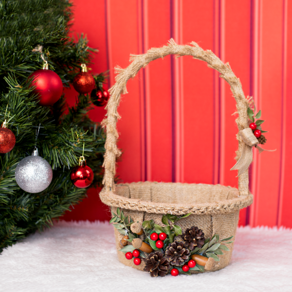 Yılbaşı Jüt Sepet - GBS001