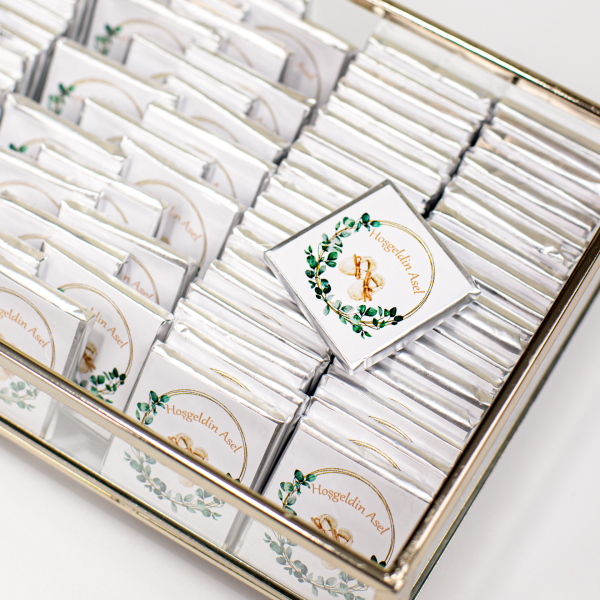 Hoşgeldin Bebek Çikolatası - 100 Adet