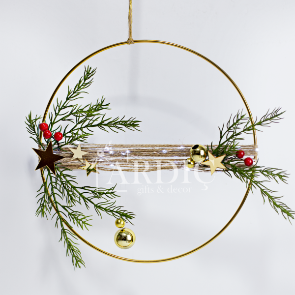 Ledli Yılbaşı Kapı Süsü - DW007