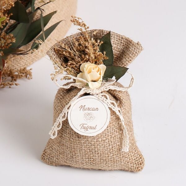 Güllü Lavanta Kesesi