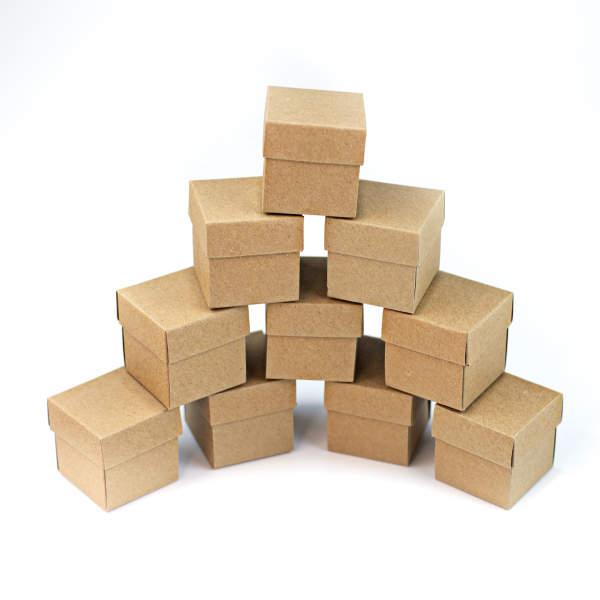 5x5x5 cm Kraft Kutu