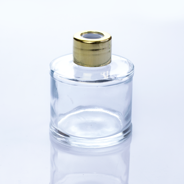 100 cc Silindir Cam Şişe - Gold / Gümüş