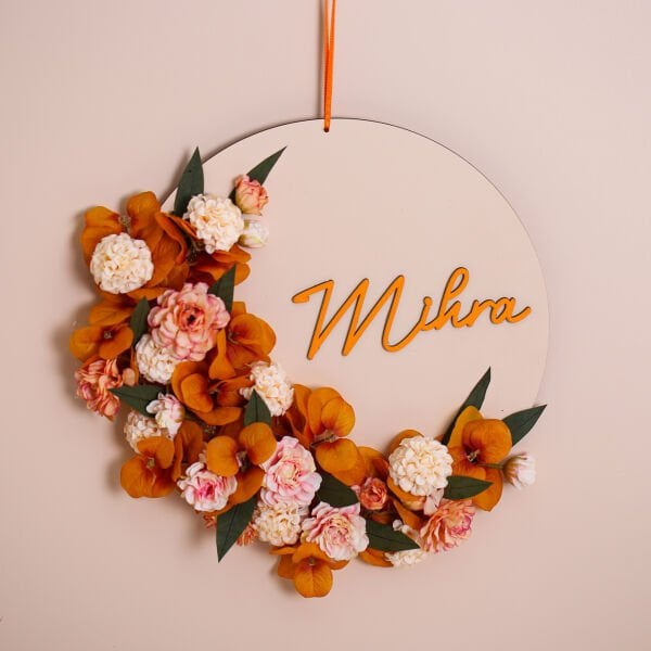 Kapı Süsü - Turuncu Okaliptus