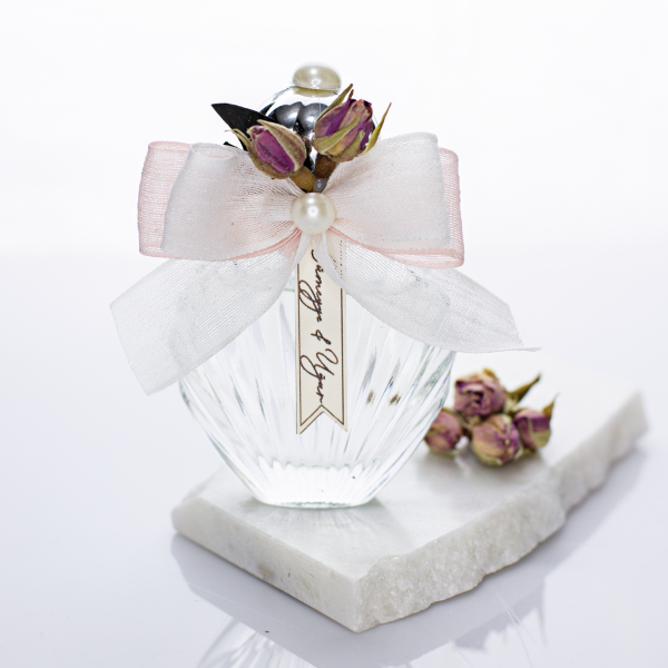 Kolonya - Mini Kuru Gül Süslemeli 50 cc