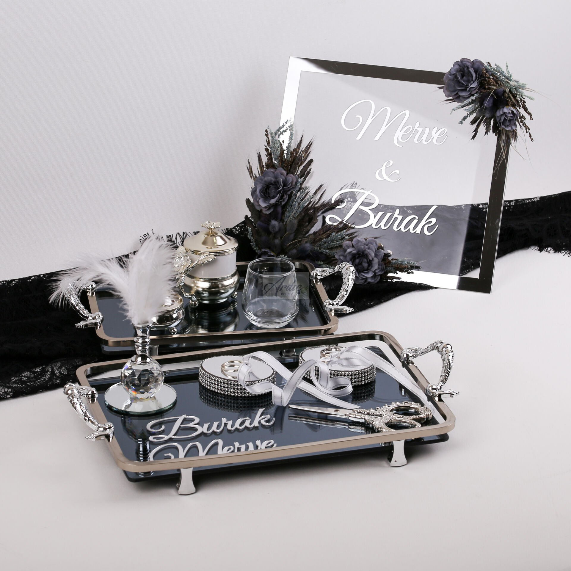 İsimlik Çerçeve (Antrasit)