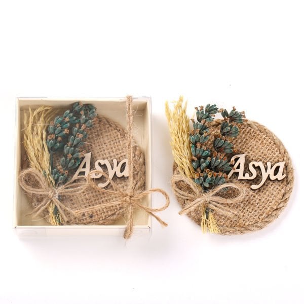 Lavantalı Jüt Magnet (Kutulu)