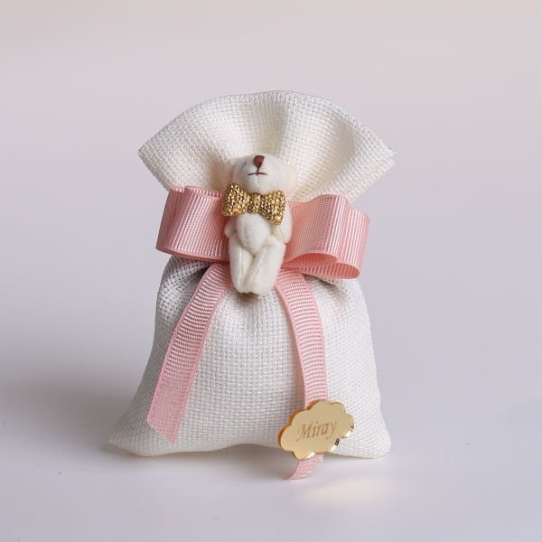 Bebek Kese - Papyonlu Ayıcık