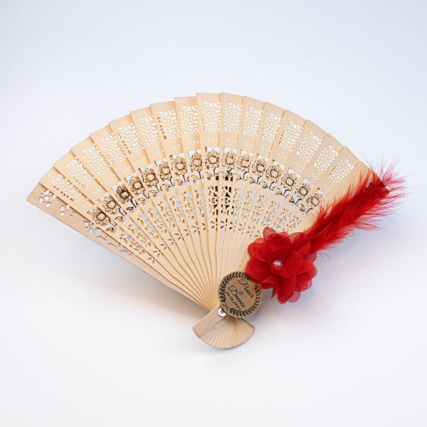 Ahşap Yelpaze - Kına Hatırası