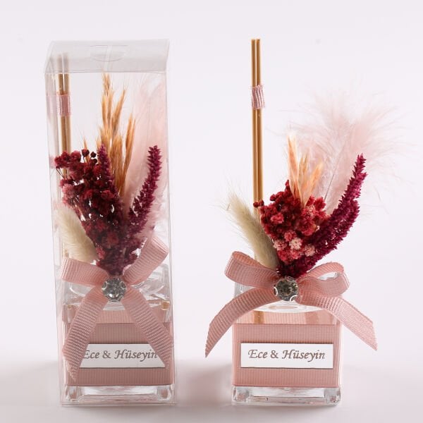 Pembe Çiçekli Oda Kokusu