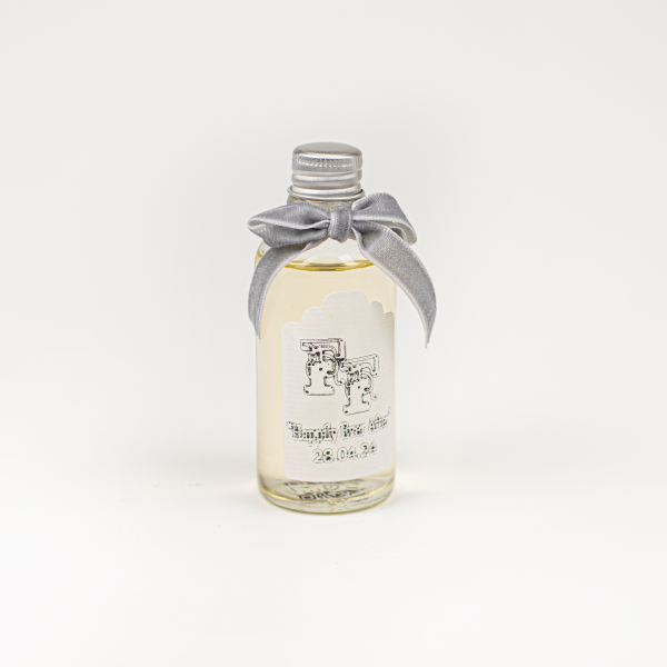 Kolonya Şişesi 50 cc - Kadife Kurdeleli