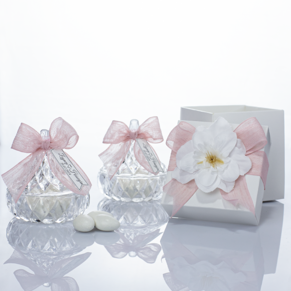 Kesme Cam Şekerlik / Drajelik - İncir Model