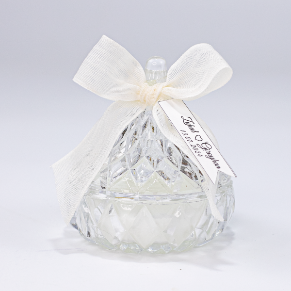 Kesme Cam Şekerlik / Drajelik MUM - İncir Model